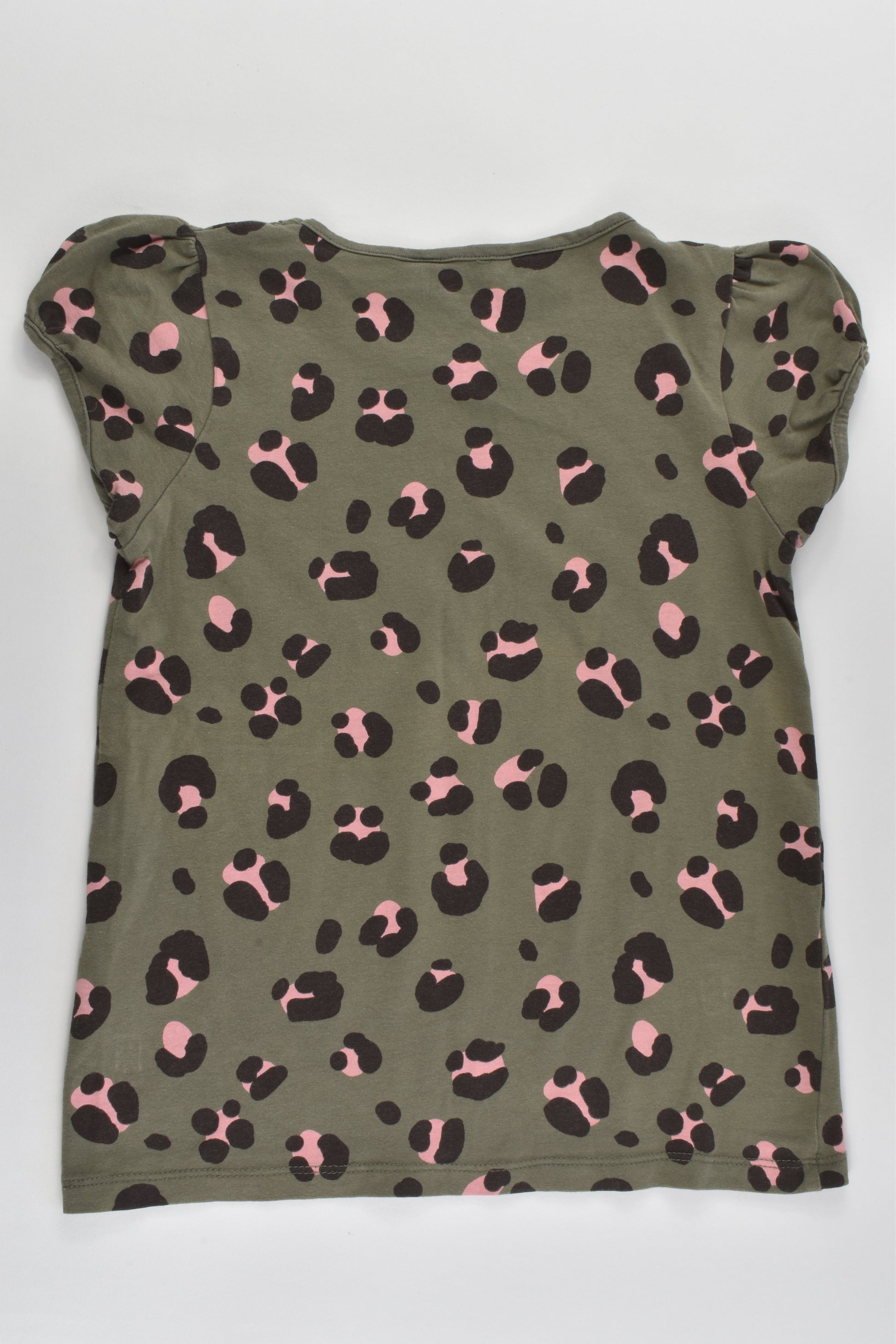 H&M Size 5-6 (110/116 cm) Leopard Print T-shirt