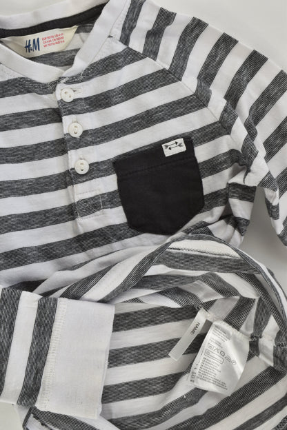H&M Size 5-6 (110/116 cm) Striped Top