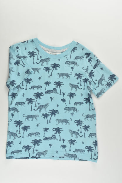H&M Size 5-6 (110/116 cm) Tigers and Leopards T-shirt