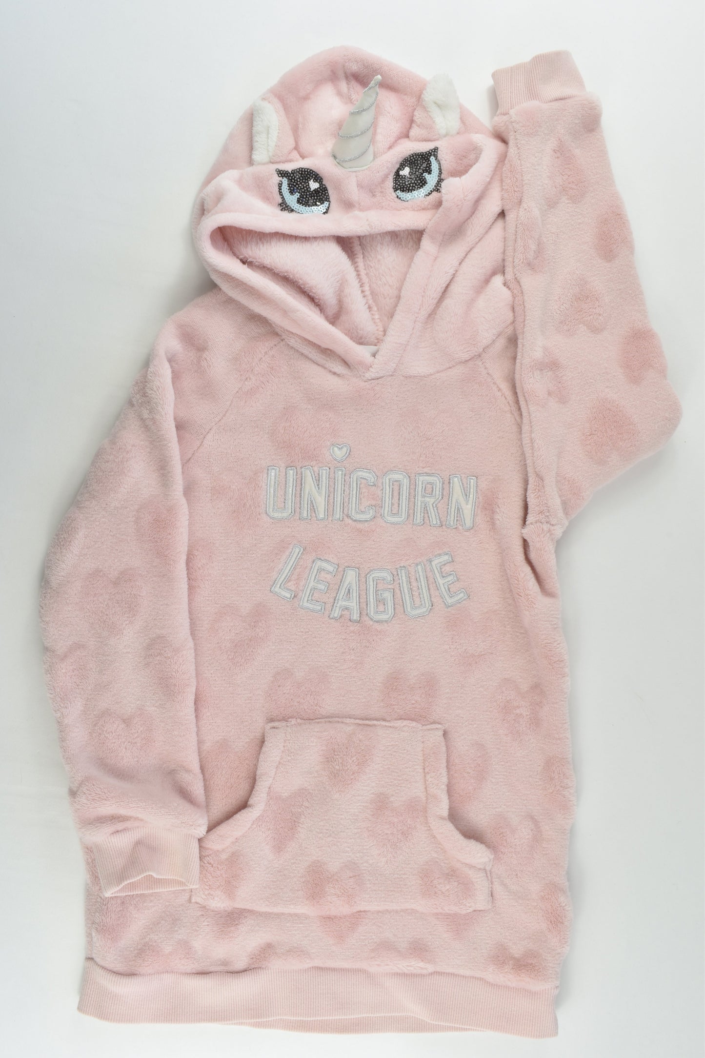 H&M Size 5-6 (110/116 cm) 'Unicorn League' Warm Fluffy Jumper