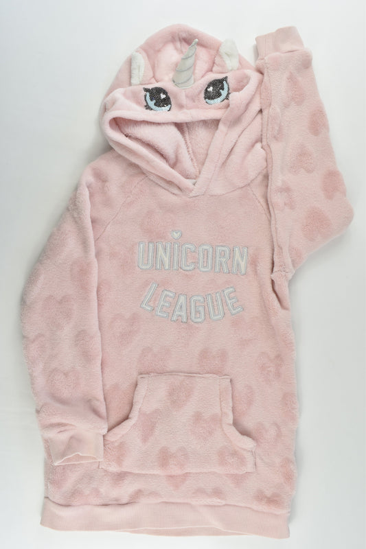 H&M Size 5-6 (110/116 cm) 'Unicorn League' Warm Fluffy Jumper
