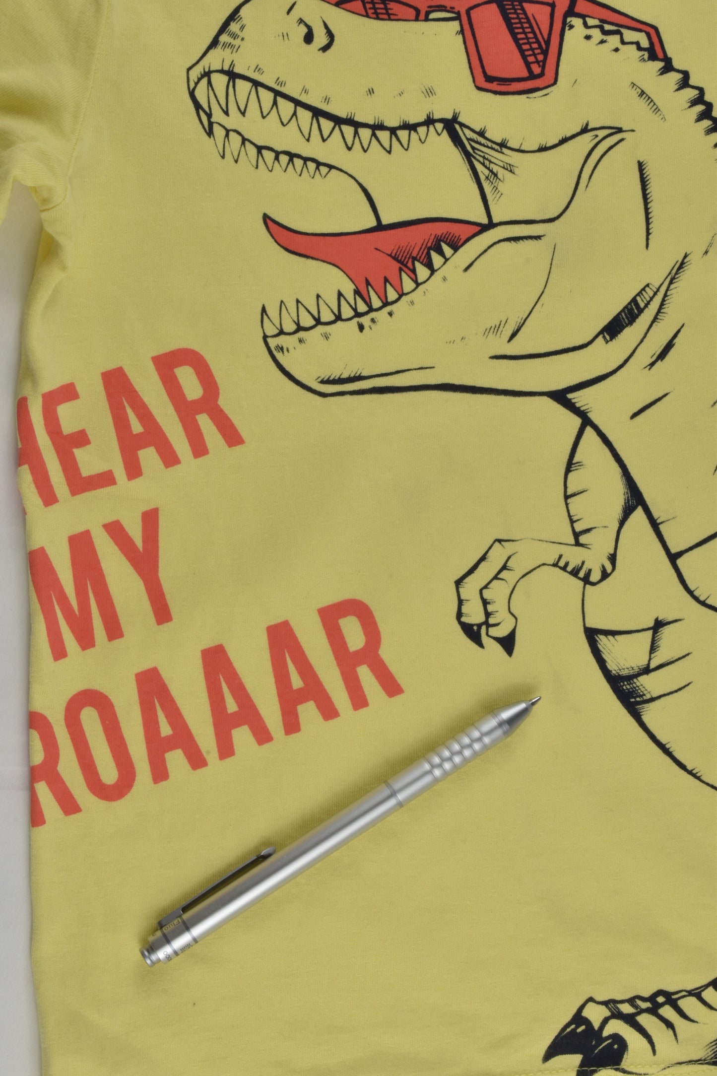 H&M Size 5-6 T-Rex 'Hear My Roaaar' T-shirt