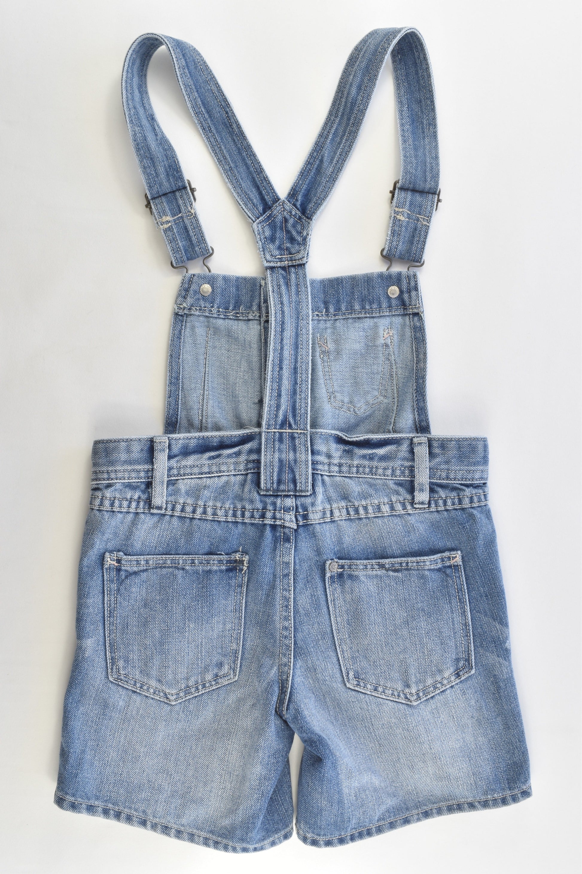 H&M Size 6-7 (122 cm) Denim Short Overalls