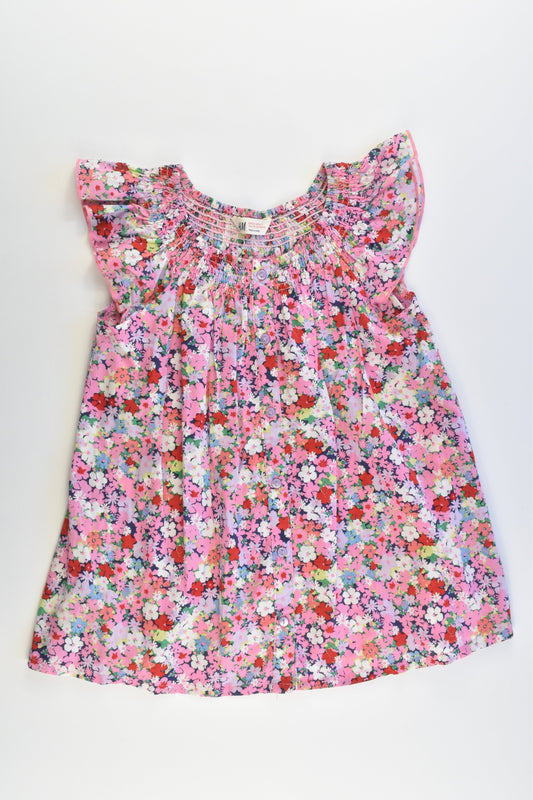 H&M Size 6-7 Liberty Print Blouse