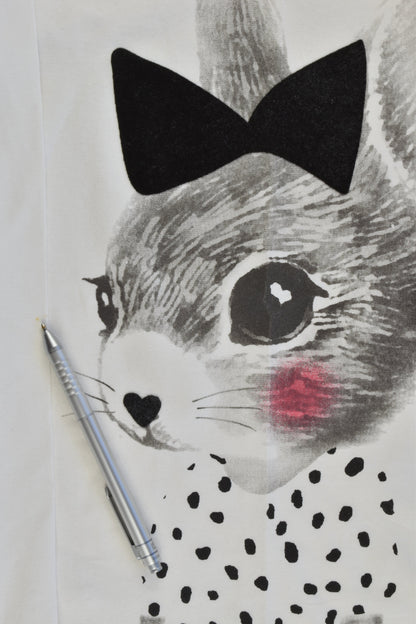 H&M Size 7-8 (122/128 cm) Bunny Top