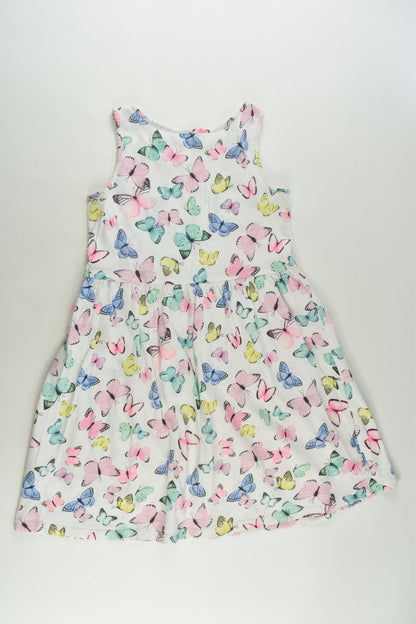 H&M Size 7-8 (122/128 cm) Butterflies Dress