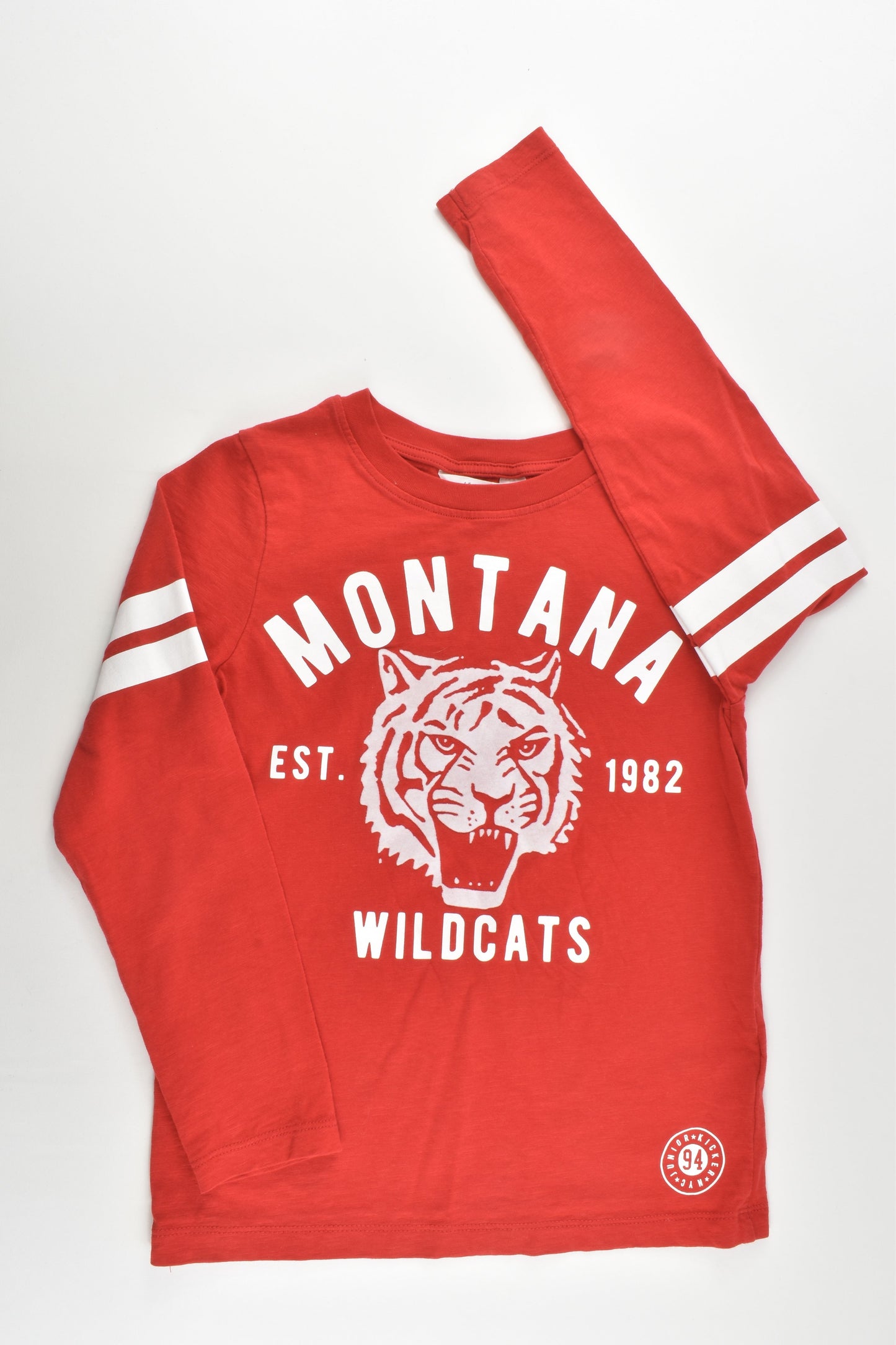 H&M Size 7-8 (122/128 cm) 'Montana Wildcats' Top