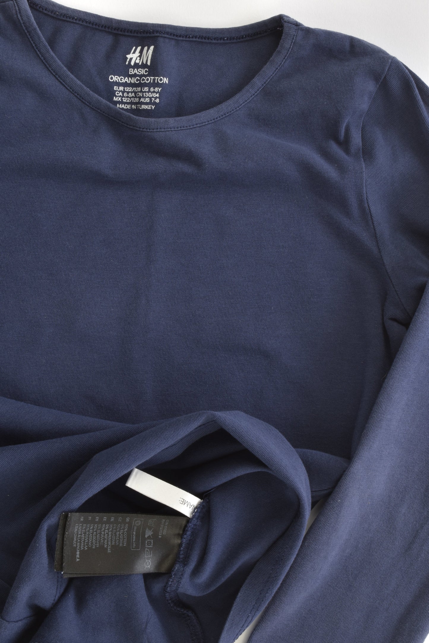 H&M Size 7-8 (122/128 cm) Organic Cotton Top