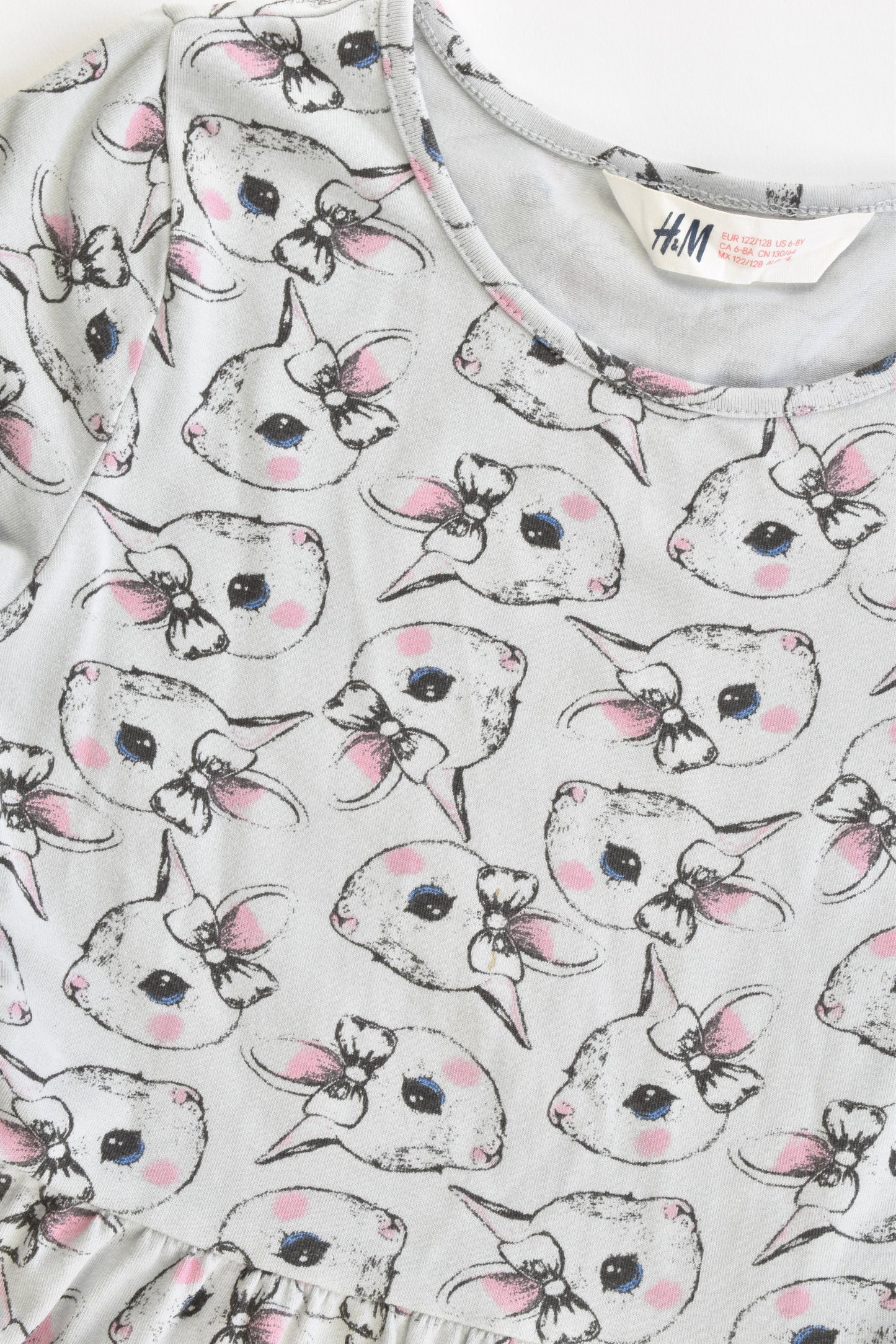 H&M Size 7-8 Bunnies Dress
