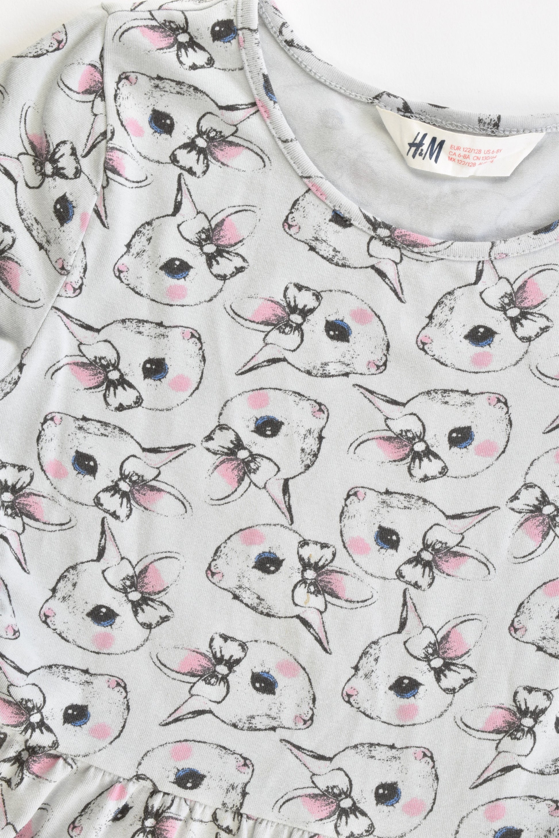 H&M Size 7-8 Bunnies Dress