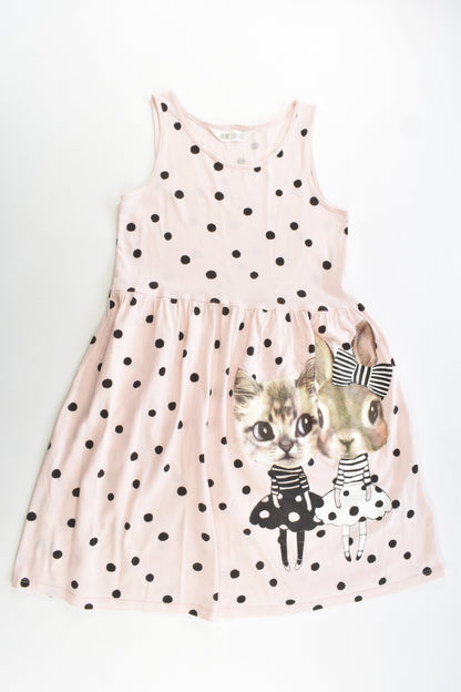 H&M Size 8-10 Bunny and Cat Dress