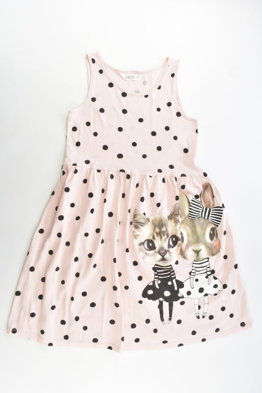 H&M Size 8-10 Bunny and Cat Dress