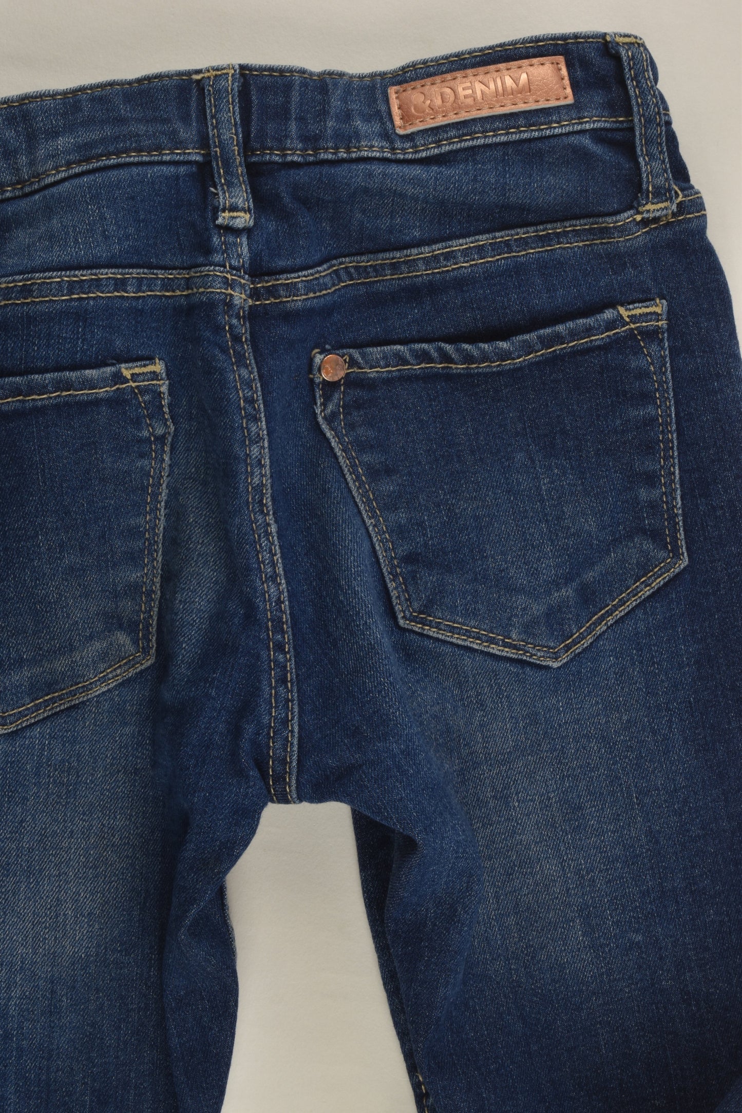 H&M Size 8 (128 cm) Skinny Fit Stretchy Denim Pants