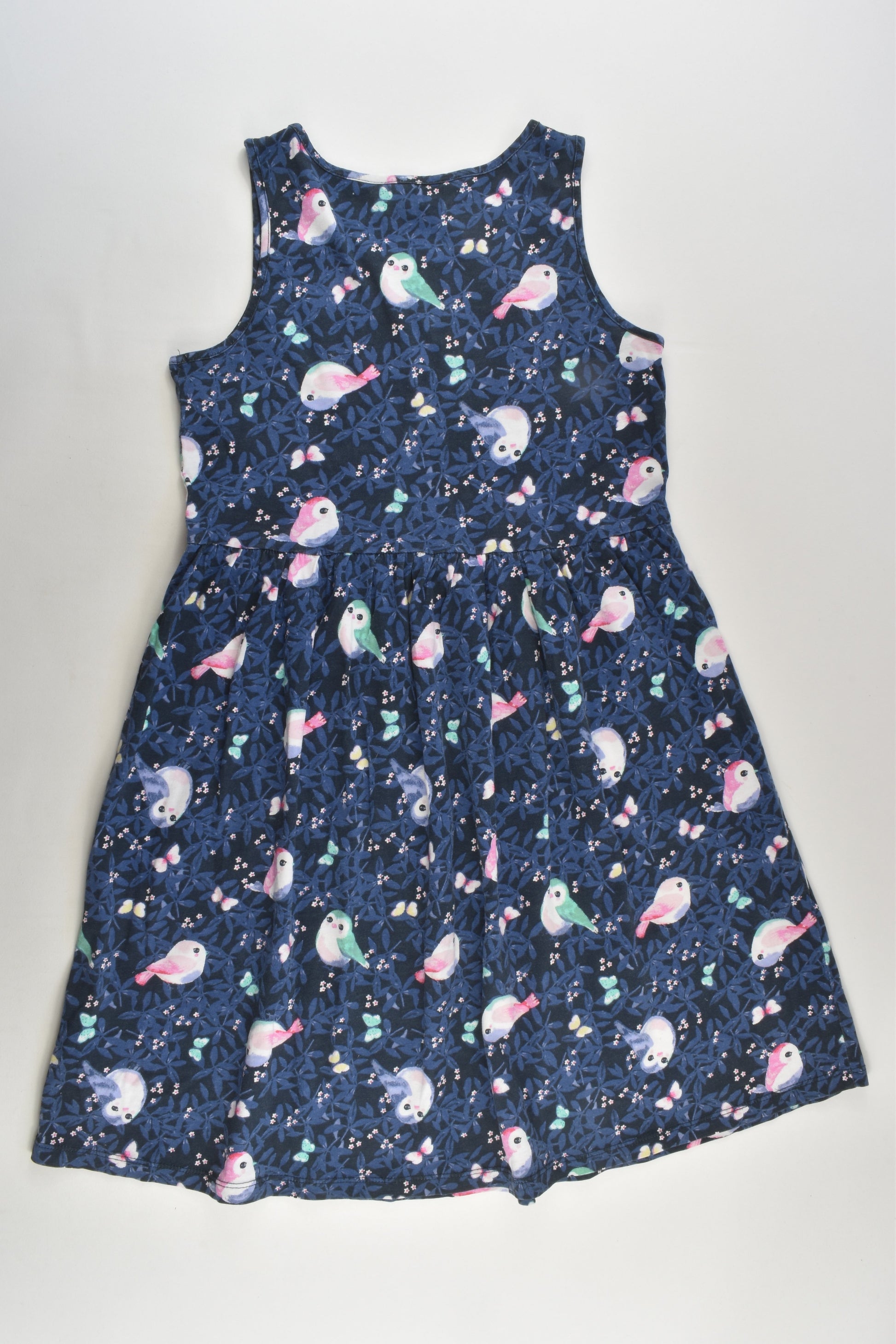 H&M Size 9-10 (134/140 cm) Birds Dress