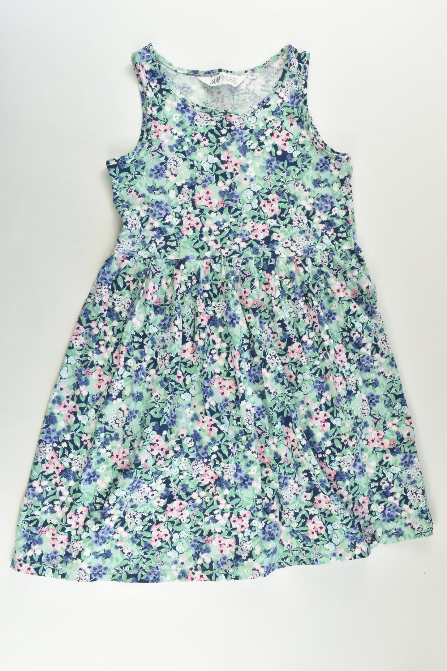 H&M Size 9-10 (134/140 cm) Floral Dress