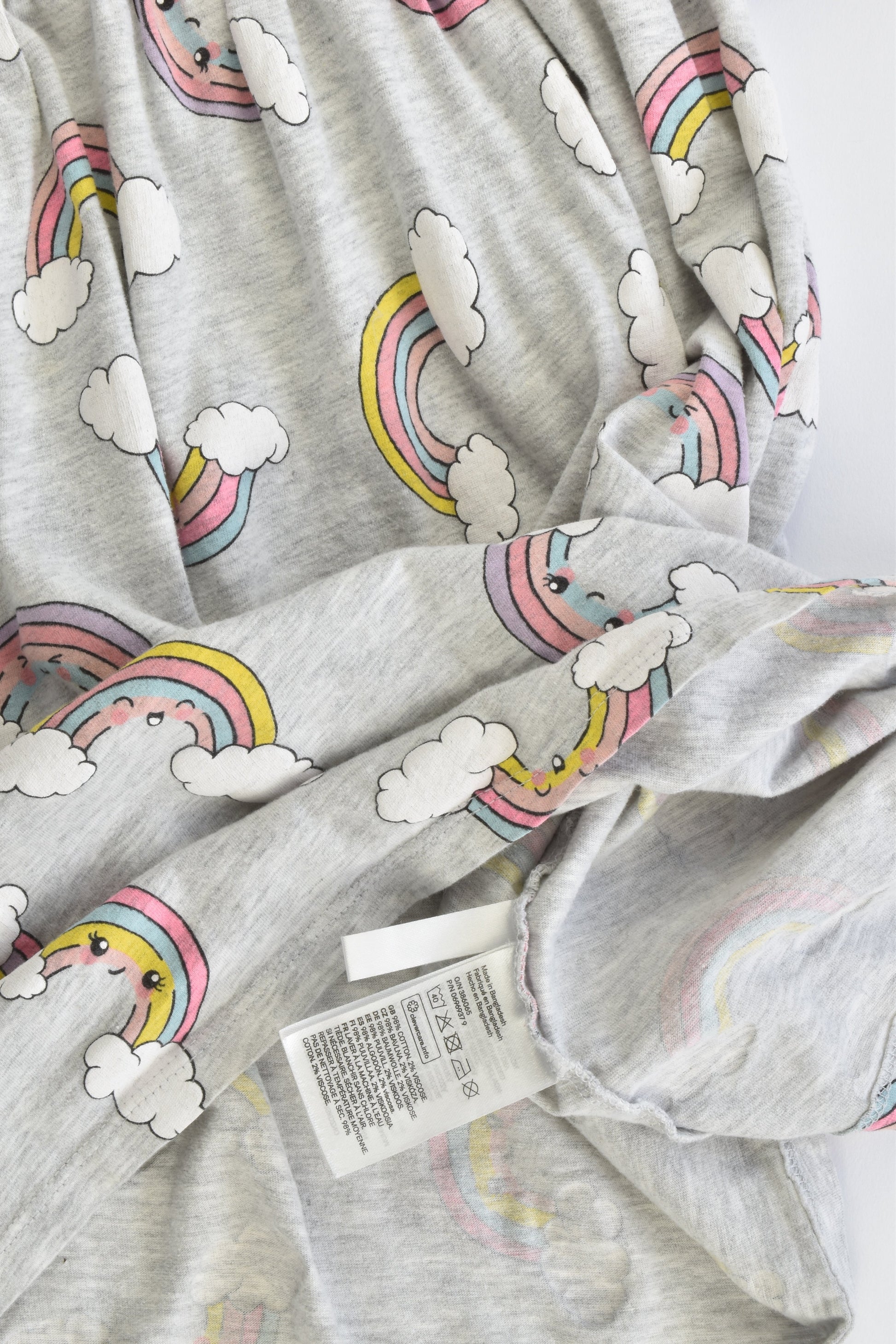 H&M Size 9-10 (134/140 cm) Rainbow Dress