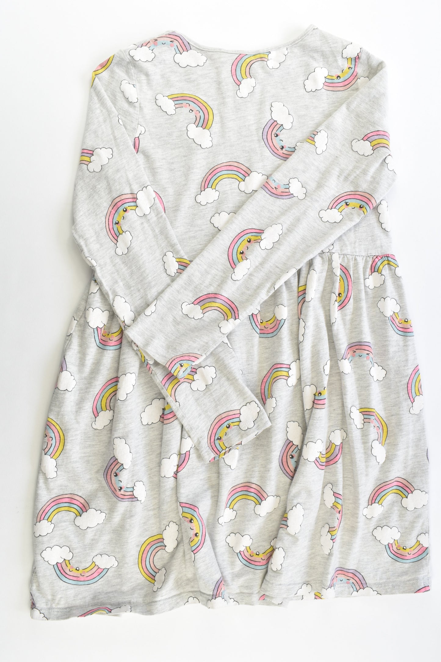 H&M Size 9-10 (134/140 cm) Rainbow Dress