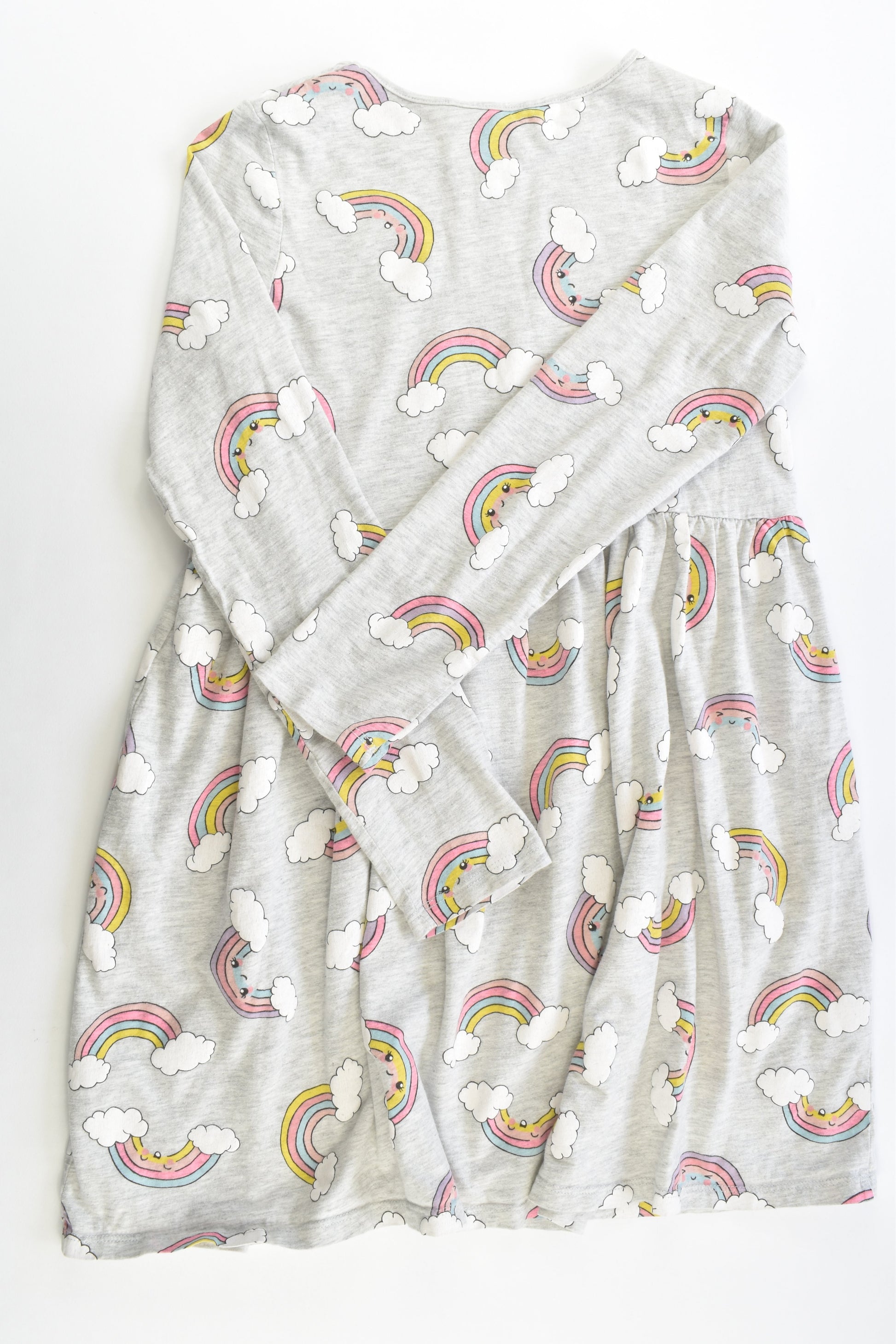 H&M Size 9-10 (134/140 cm) Rainbow Dress