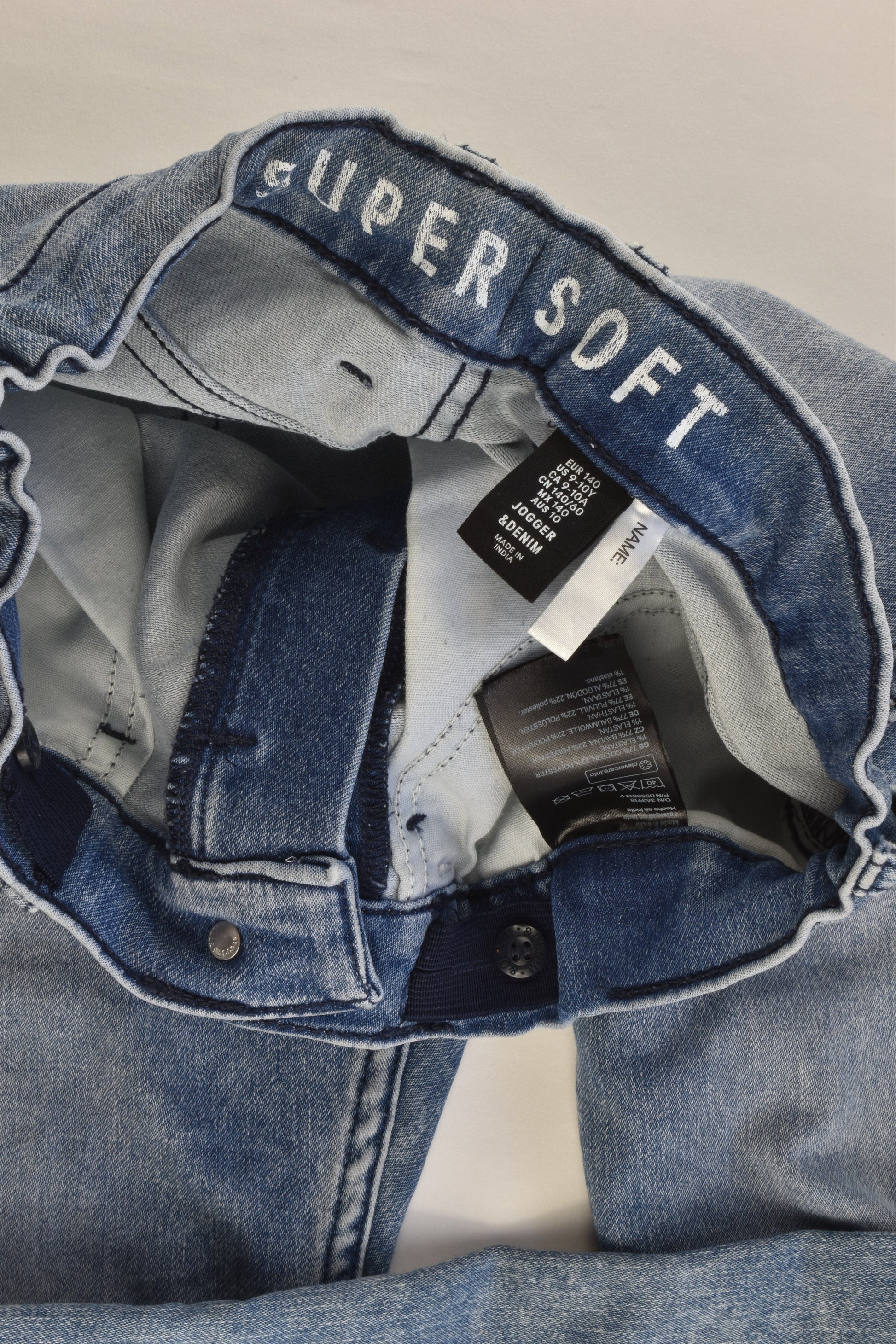 H&M Size 9-10 Denim Jogger Pants