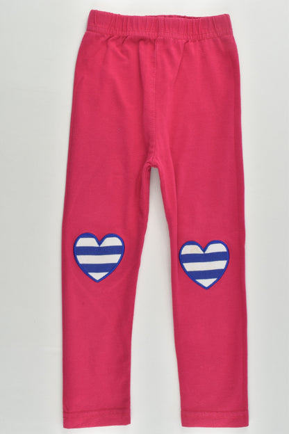 Hootkid Size 1 Love Heart Knees Leggings