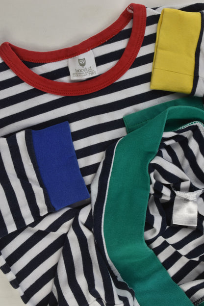 Hootkid Size 5-6 Striped Top