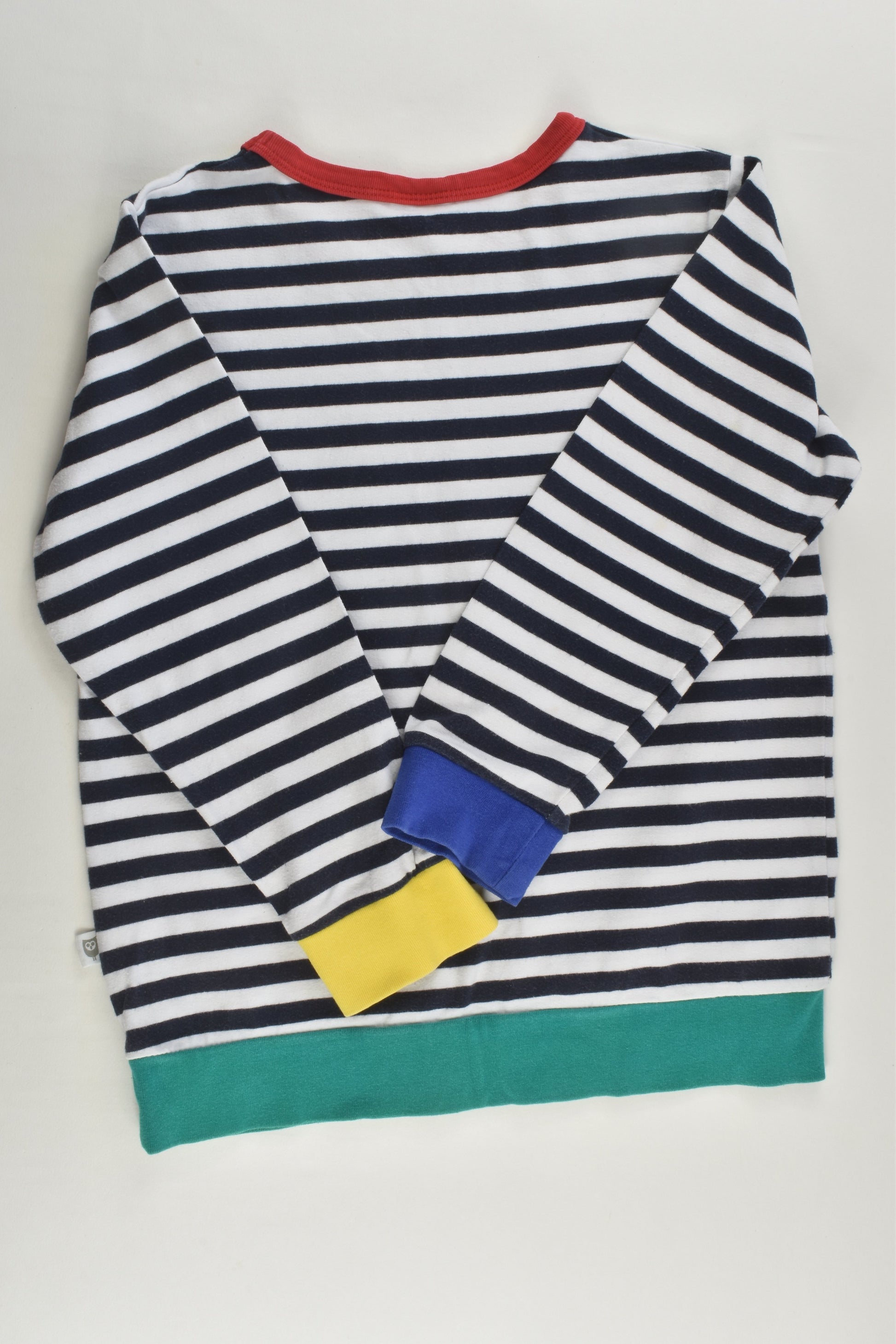 Hootkid Size 5-6 Striped Top