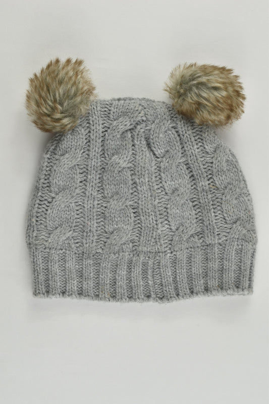 H&T Size 1-3 Fleece Lined Knitted Beanie