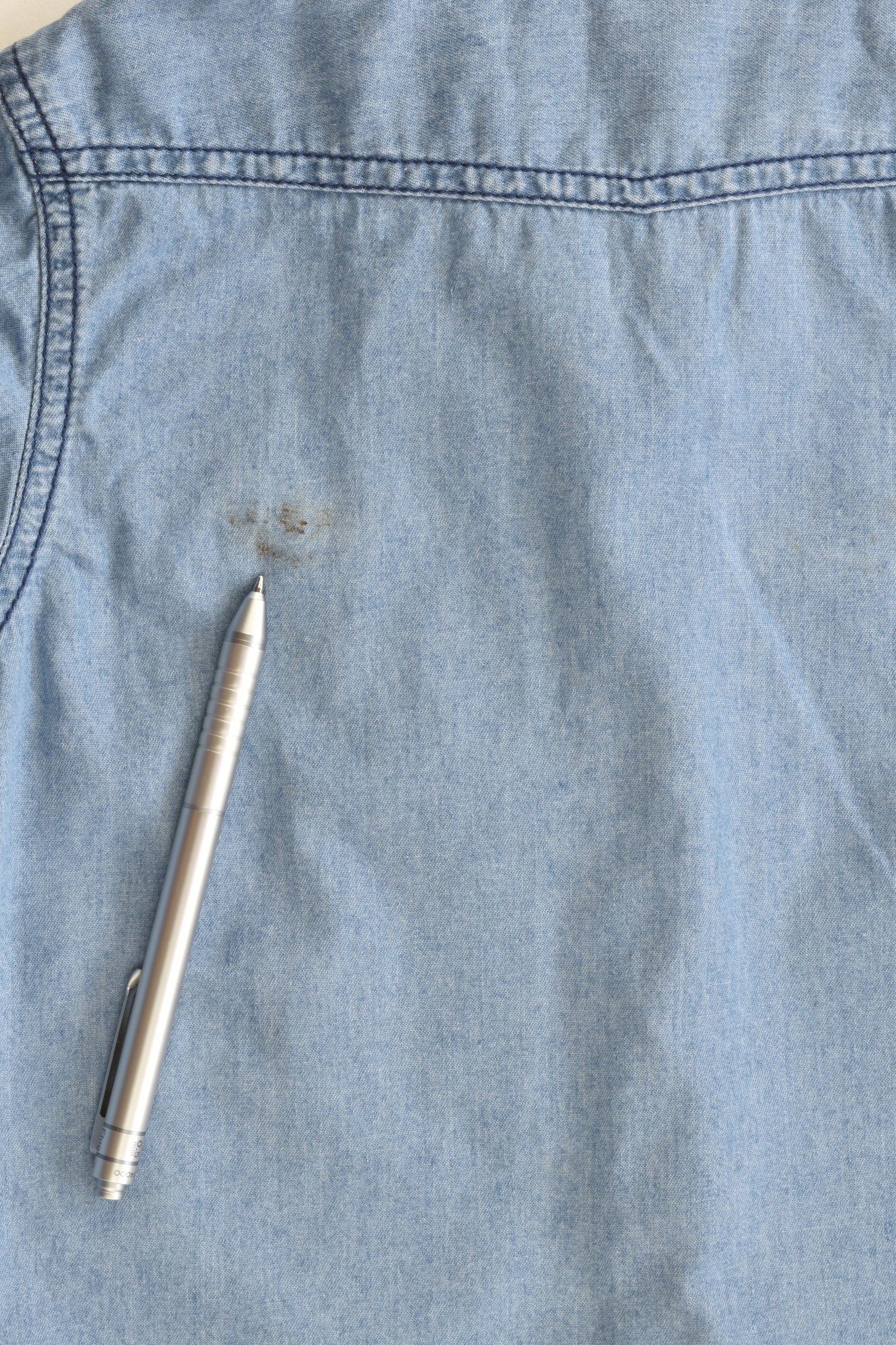 H&T Size 1 Soft Collared Denim Shirt