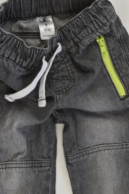 H&T Size 2 (92 cm) Denim Pants