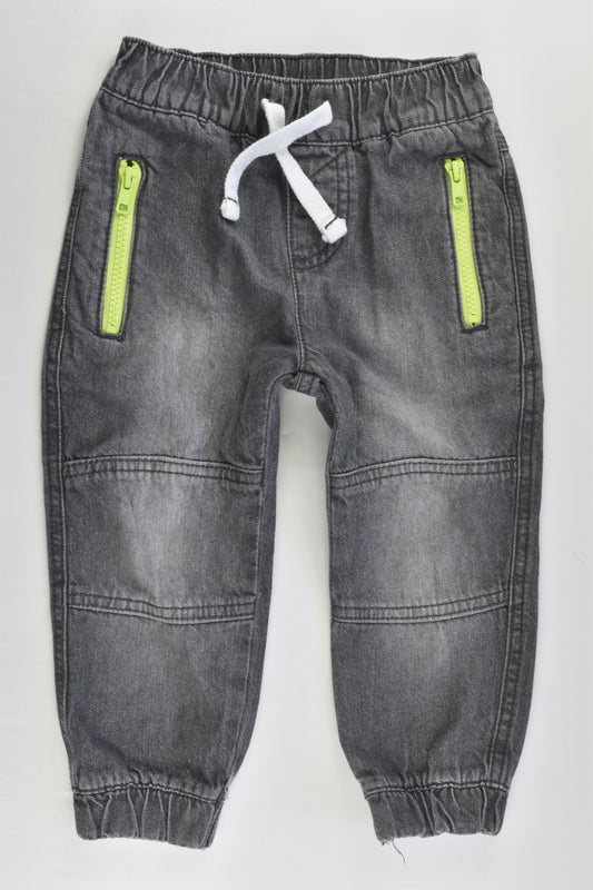 H&T Size 2 (92 cm) Denim Pants
