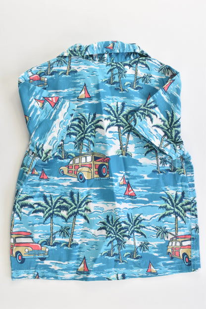 H&T Size 2 Beach Collared Shirt