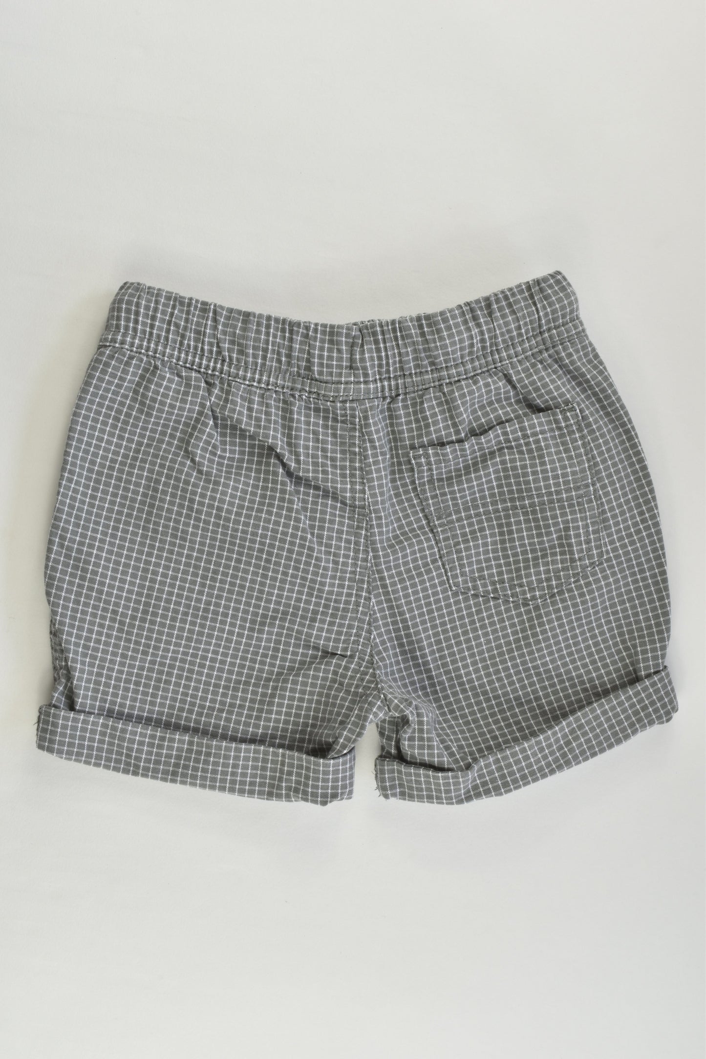 H&T Size 2 Checked Shorts