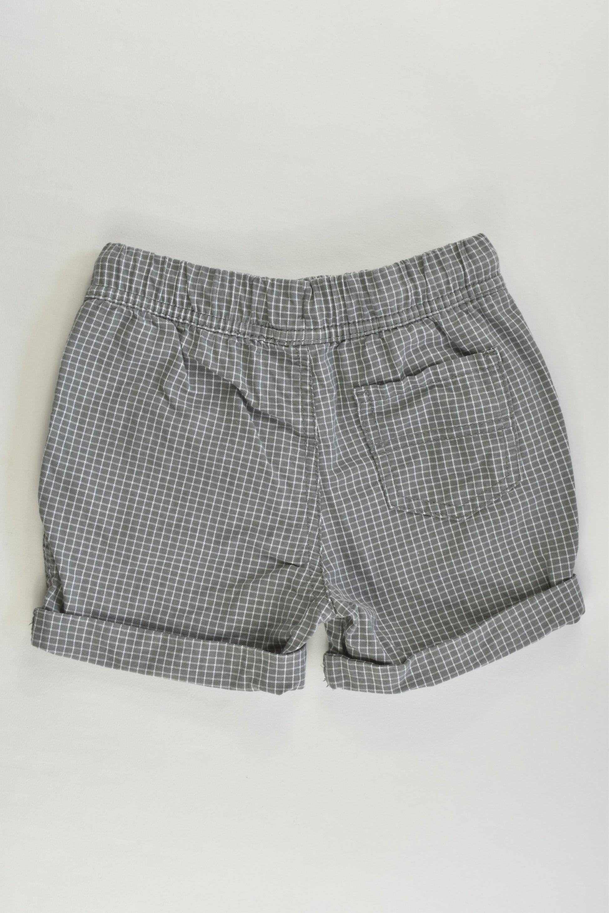 H&T Size 2 Checked Shorts
