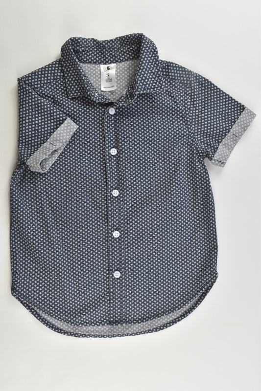 H&T Size 2 Collared Shirt