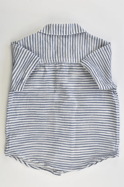 H&T Size 2 Collared Striped Shirt