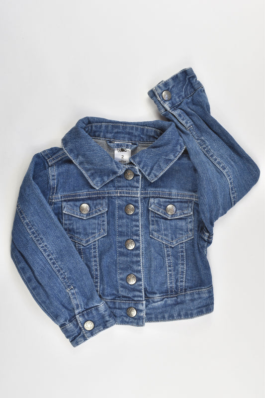 H&T Size 2 Soft Stretchy Denim Jacket