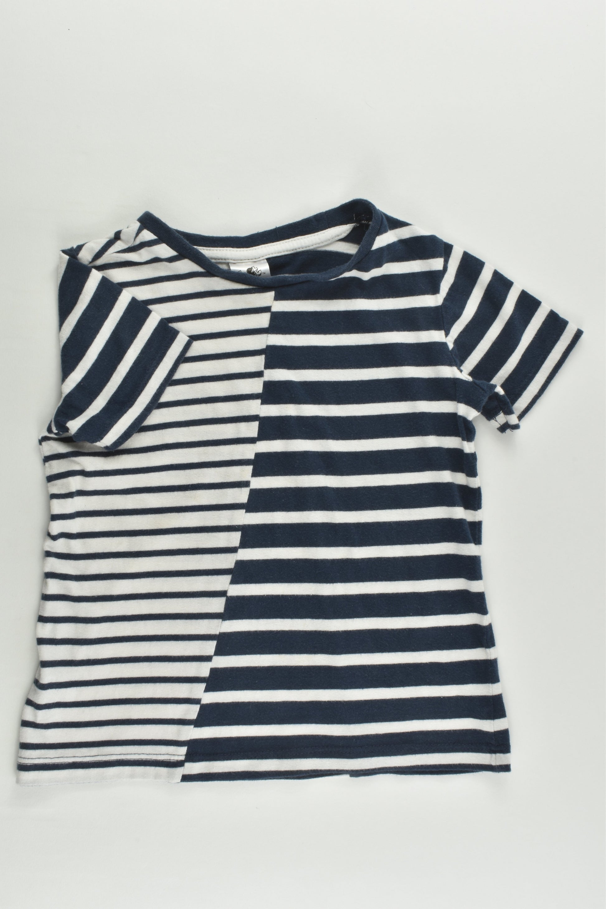 H&T Size 2 Striped T-shirt