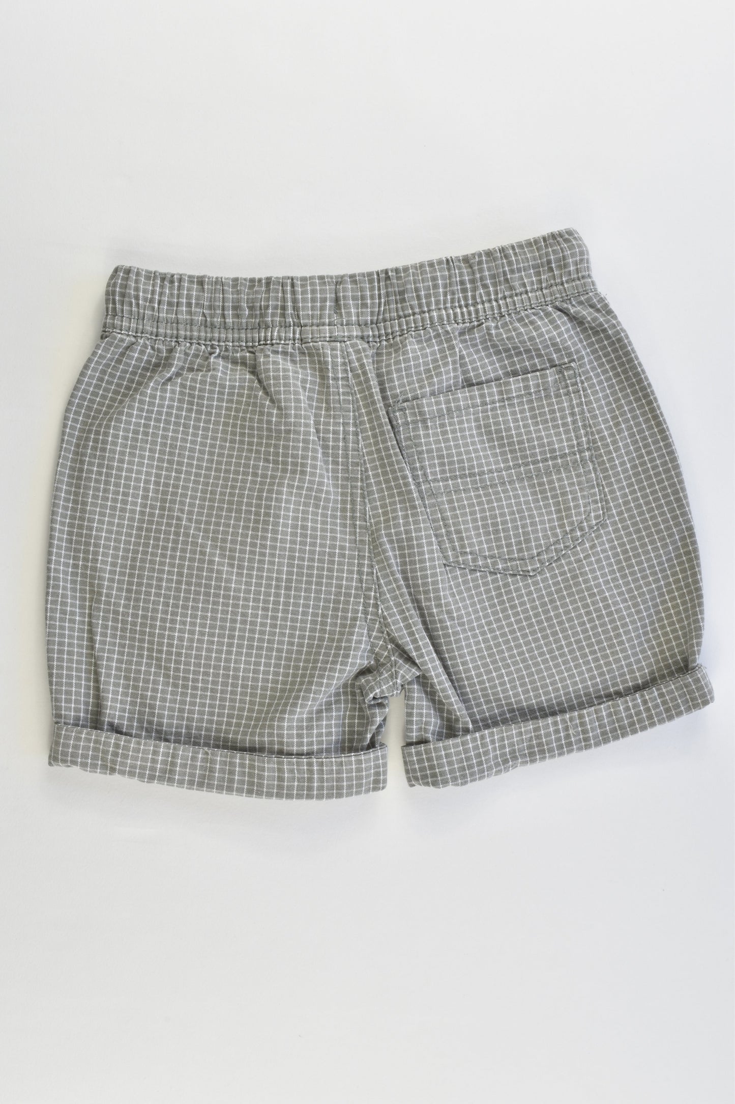 H&T Size 3 Lightweight Checked Shorts