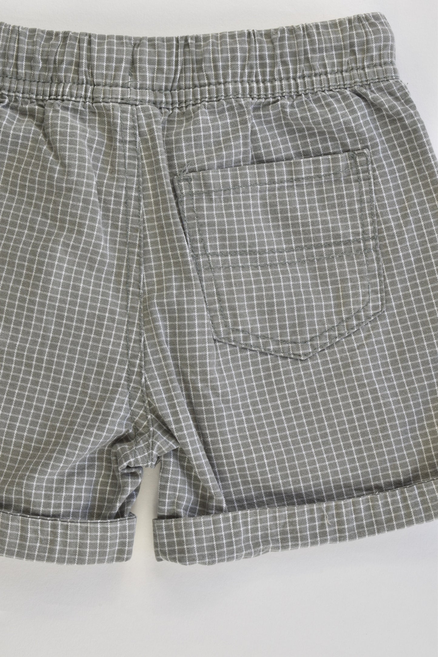 H&T Size 3 Lightweight Checked Shorts