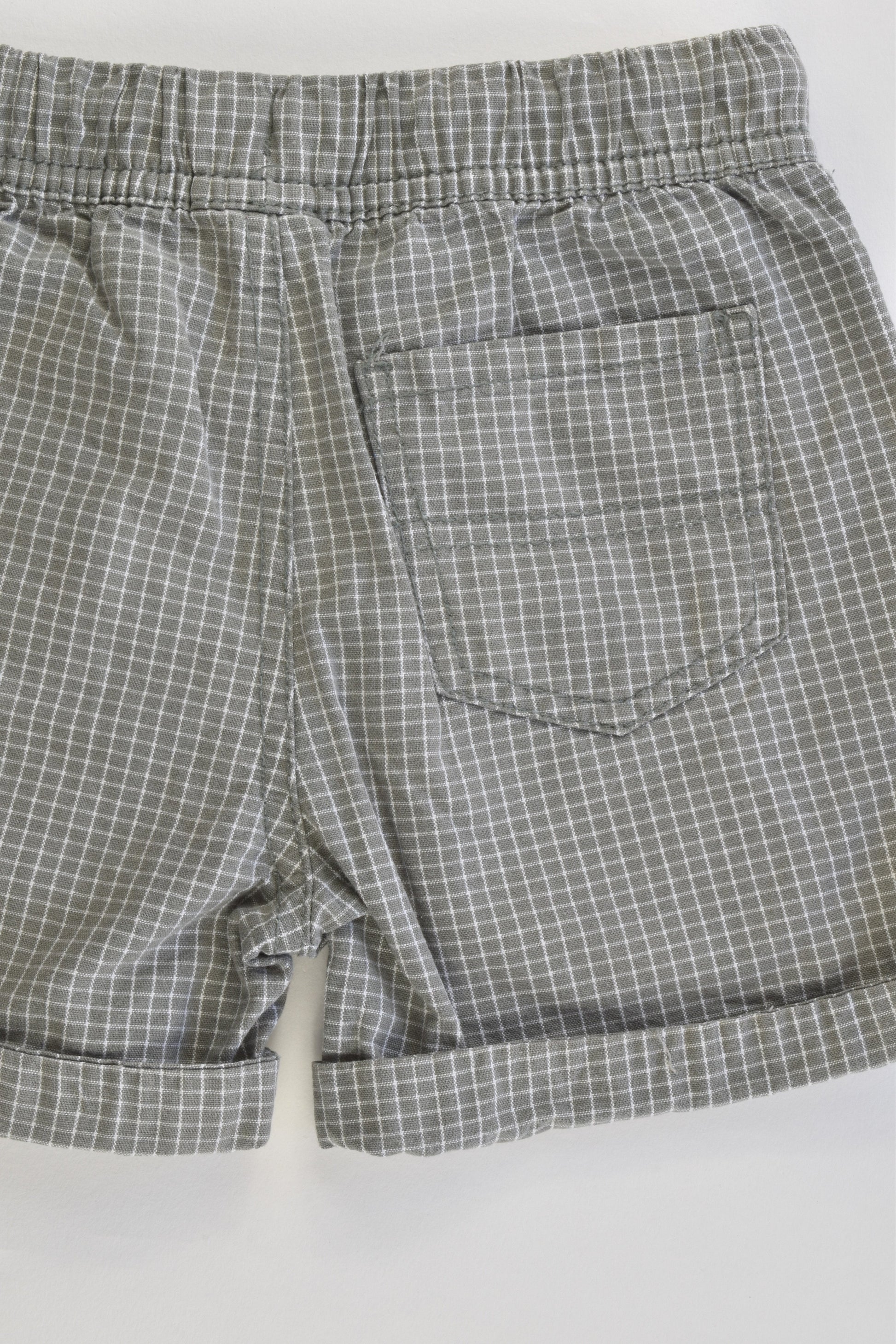 H&T Size 3 Lightweight Checked Shorts