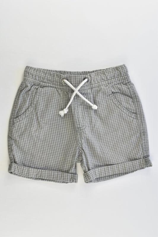 H&T Size 3 Lightweight Checked Shorts