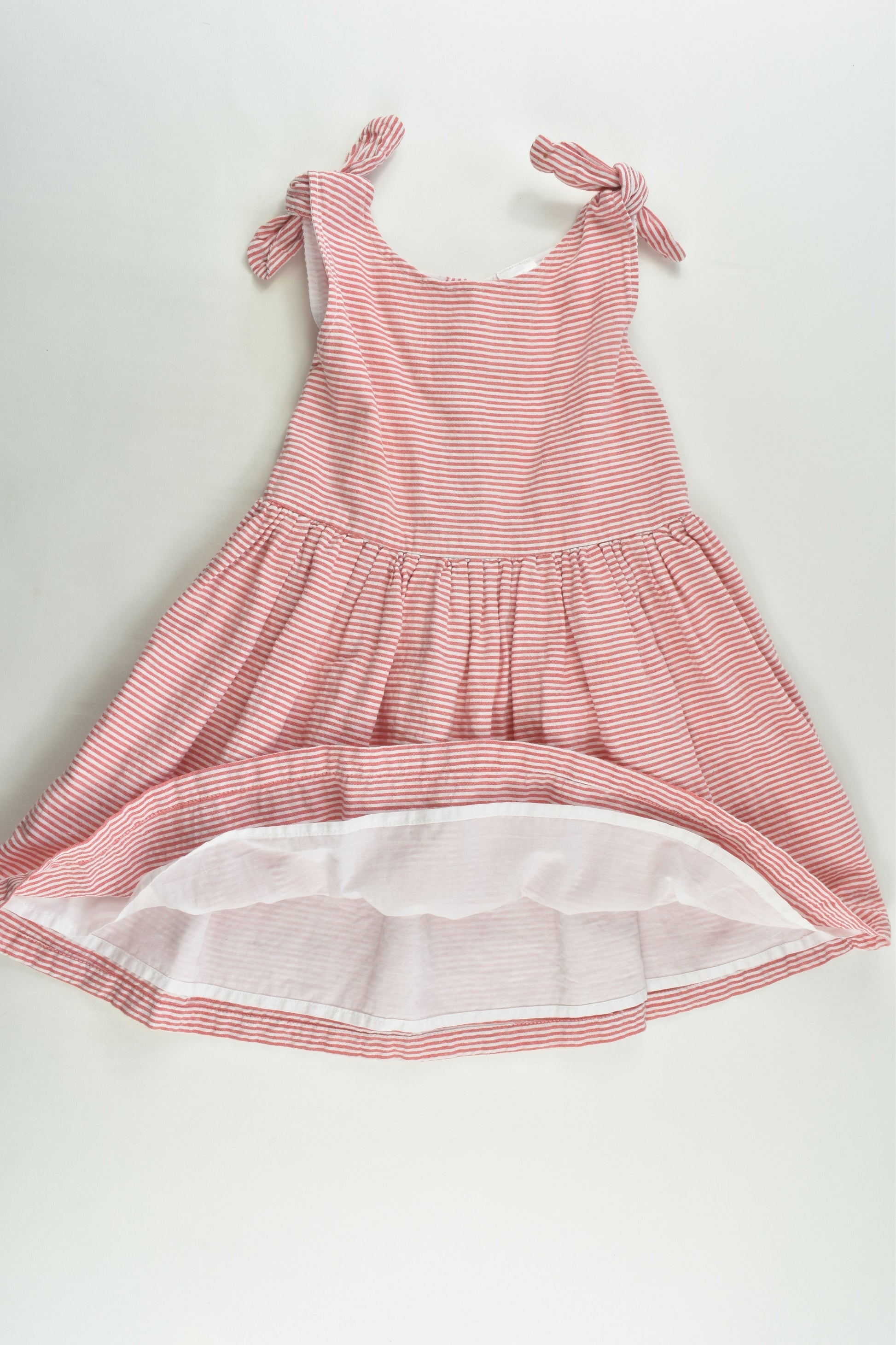 H&T Size 3 Lined Striped Dress