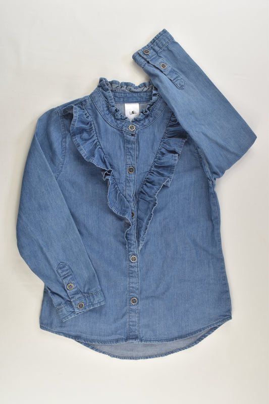 H&T Size 4 Lightweight Denim Shirt