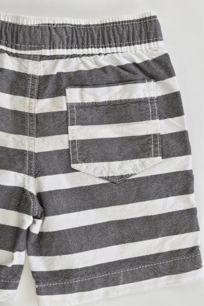 H&T Size 4 Striped Shorts