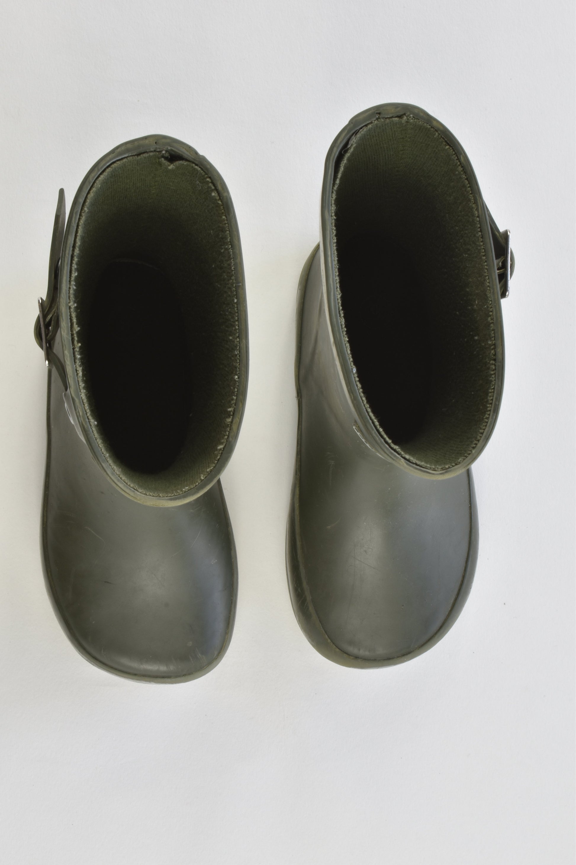 Hubble + Duke Size 6 Natural Rubber Gumboots with Cotton Lining