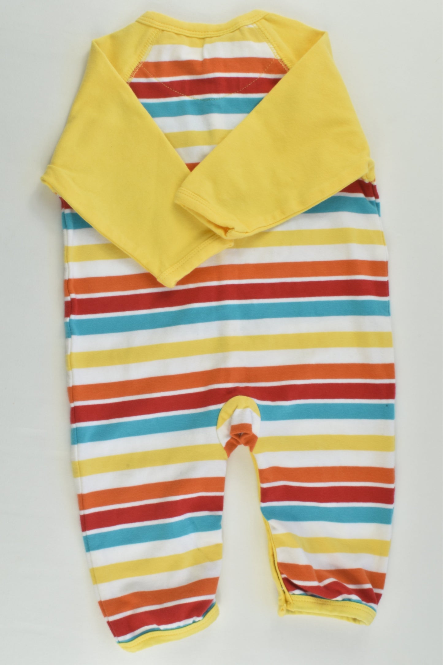 Hundreds + Thousands Size 000 Striped Romper
