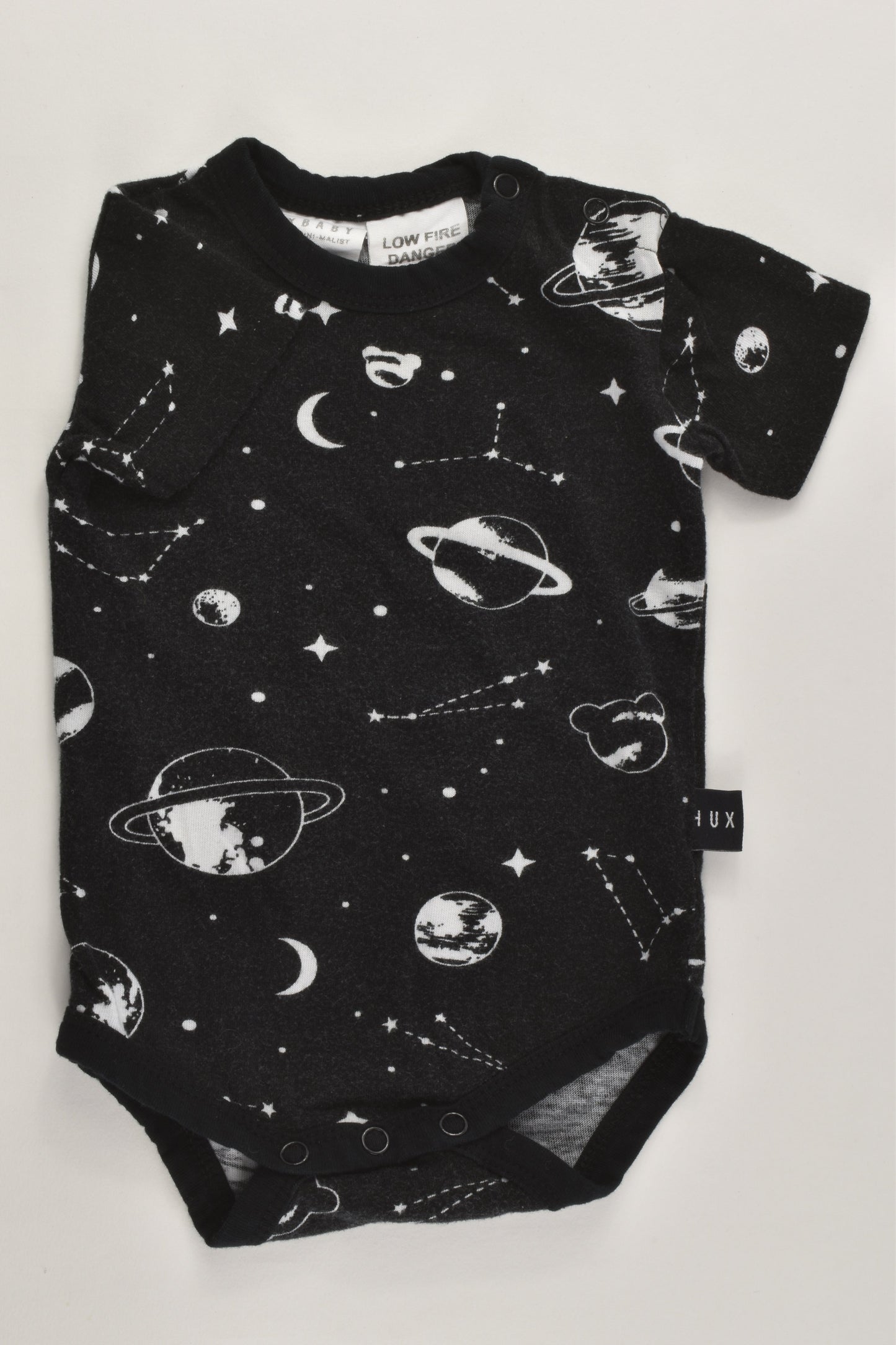 Huxbaby Size 000 (0-3 months) Space Bodysuit