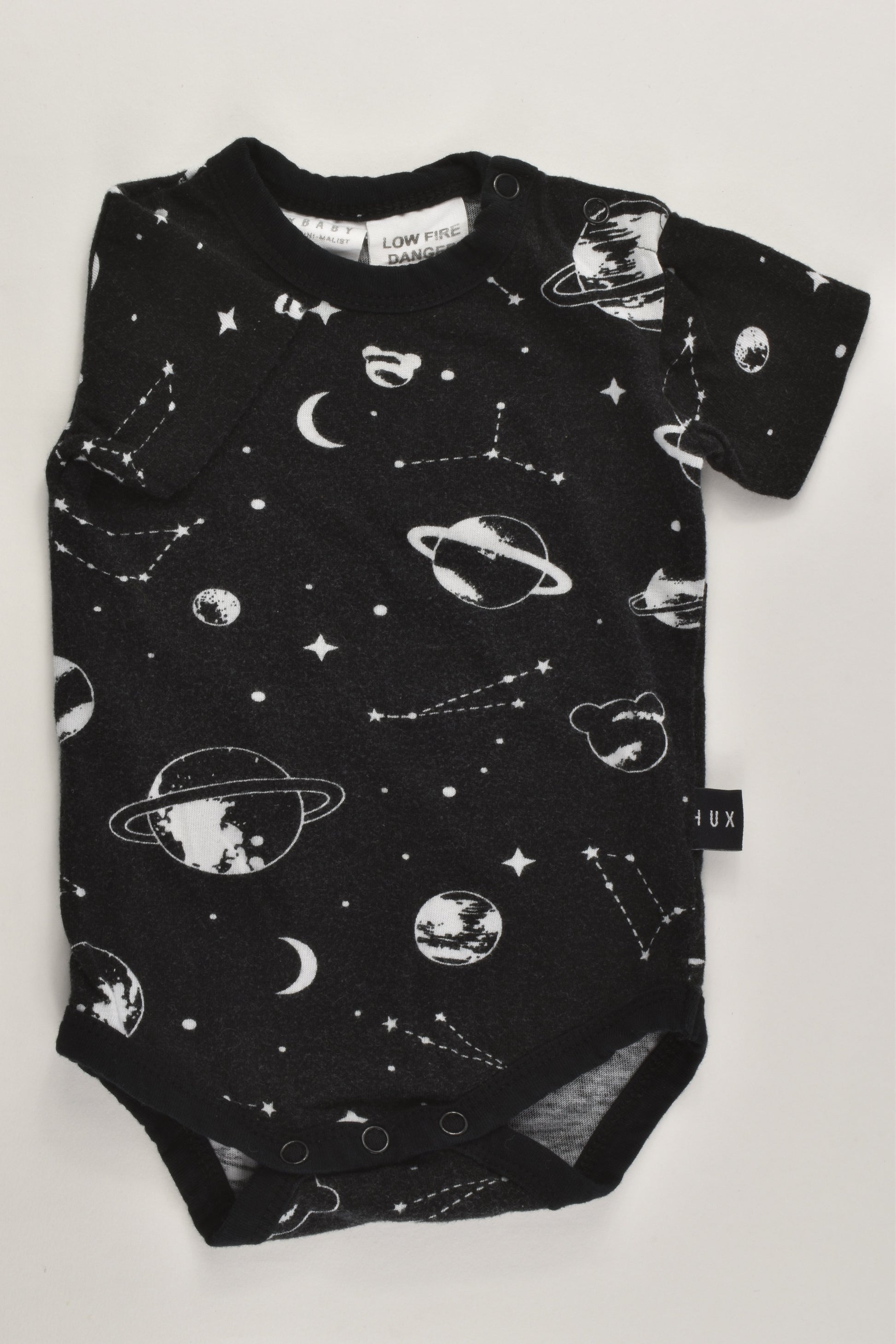 Huxbaby Size 000 (0-3 months) Space Bodysuit