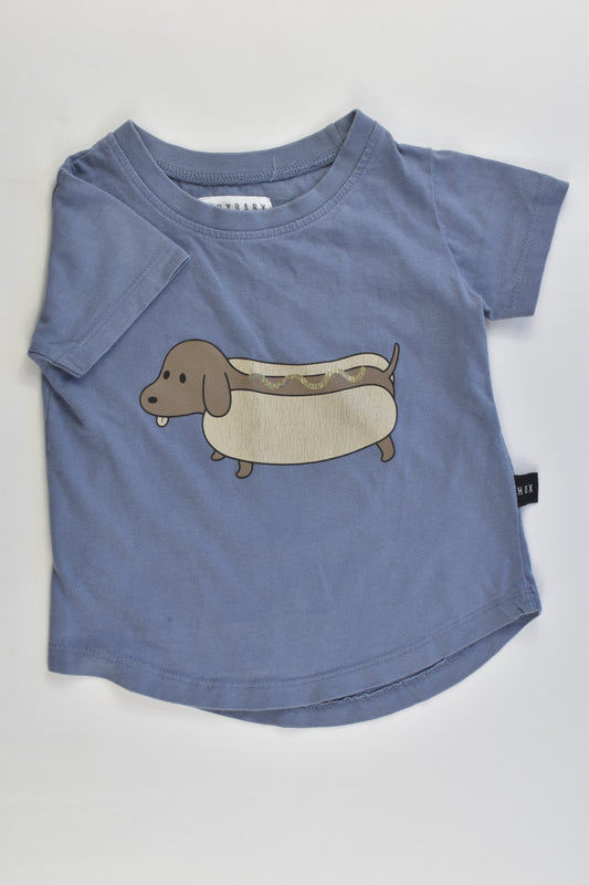Huxbaby Size 2 Sausage Dog T-shirt