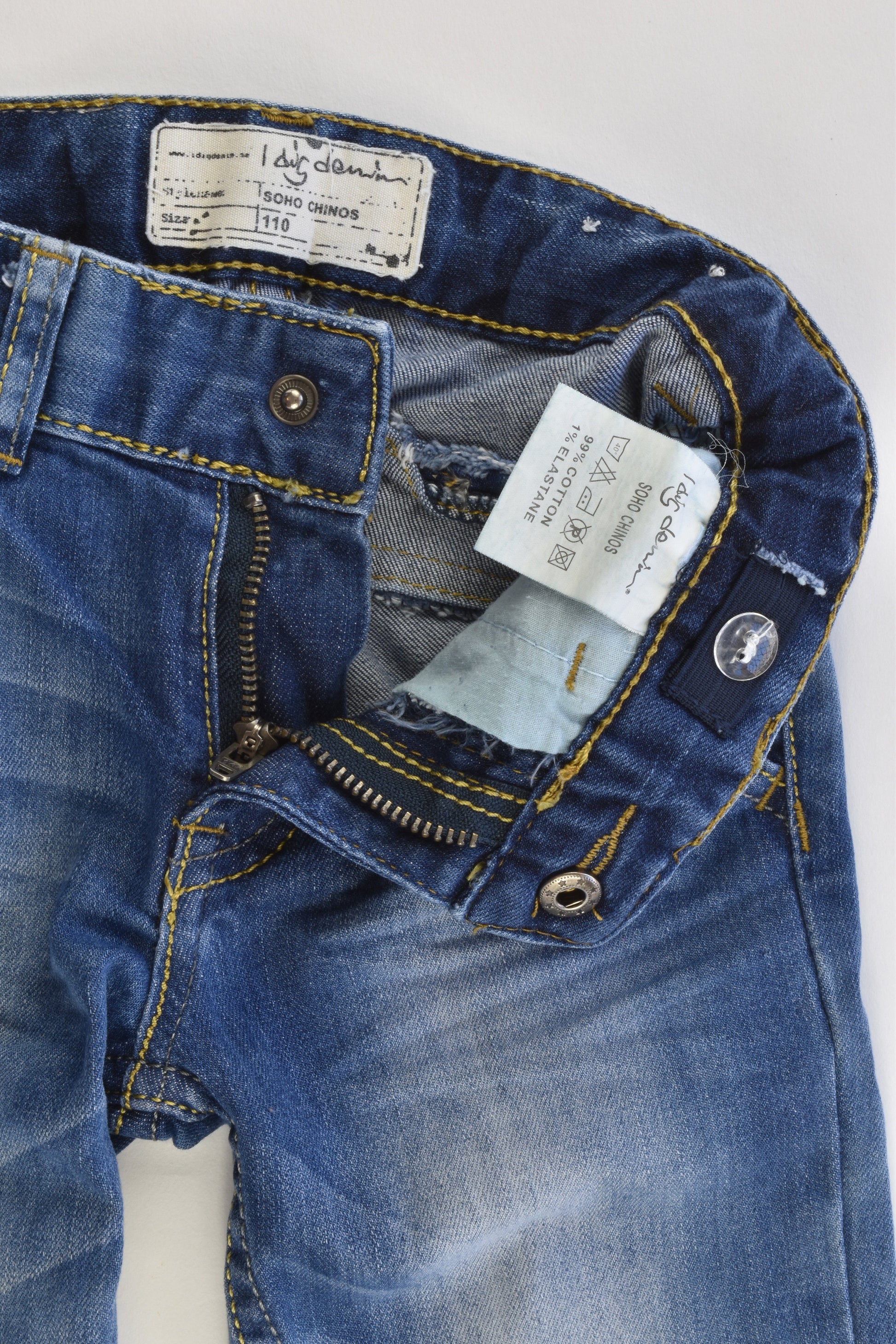 I Dig Denim Size 110 cm (5) Soho Chinos Stretchy Denim Pants